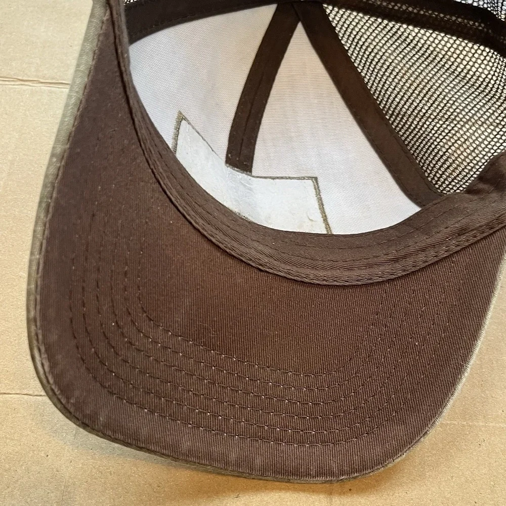Browning Bozeman Camo Trucker Hat Mesh Back Snapback Buckmark Hunting Cap